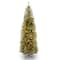 7.5 ft. Pre-lit Kingswood Fir Pencil Artificial Christmas Tree, Clear Lights